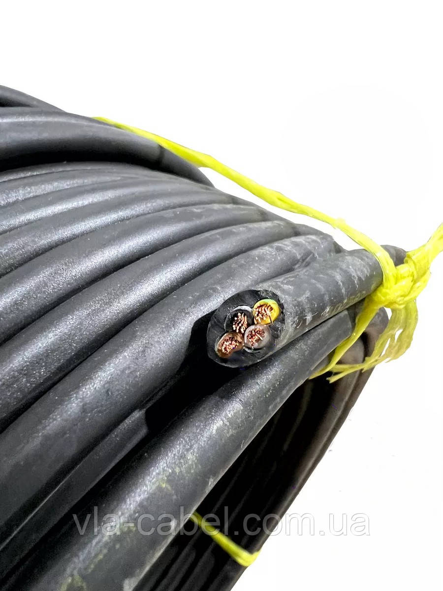 Кабель гумовий КГ т 4х1.5 повноцінний, силовий зварювальний гнучкий Одеса ТУ гост (кратно 5м), фото 1