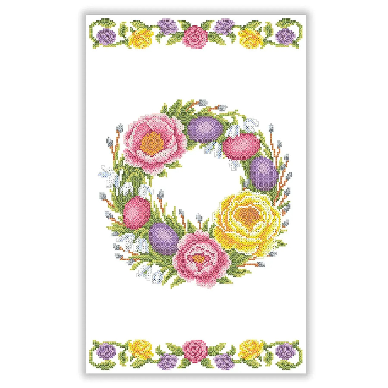 Рушник великодній для вишивки бісером РКВ_100, фото 1