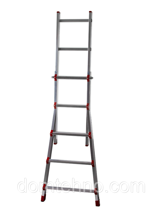 Універсальна алюмінієва драбина 2x5 MAR-POL 2,48 м 150 кг M85610