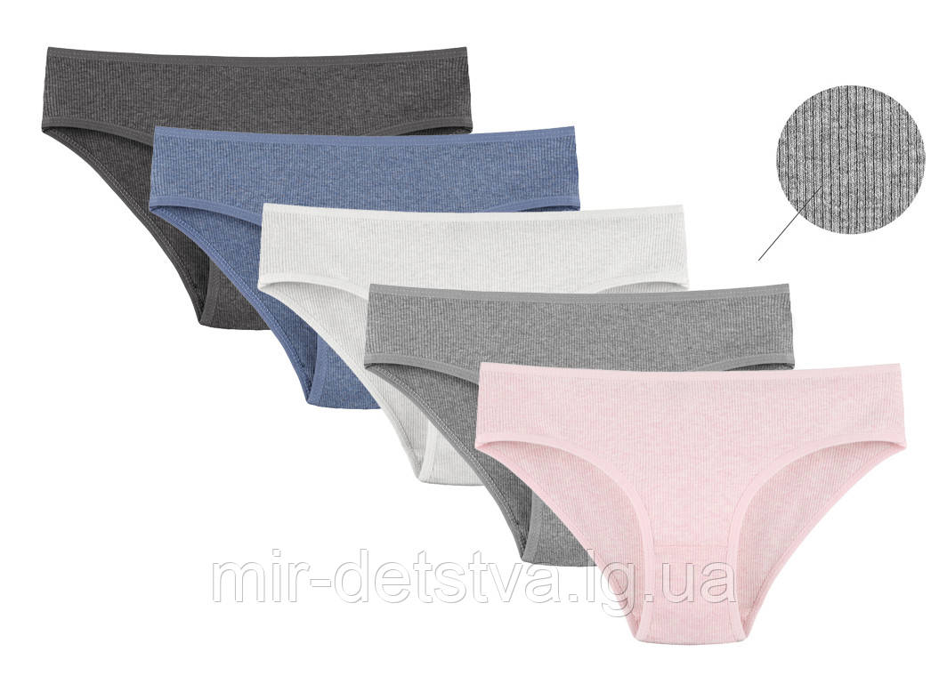 Труси дитячі для дівчинки ТМ Donella оптом р.12/13 років (158-164 см) рубчик