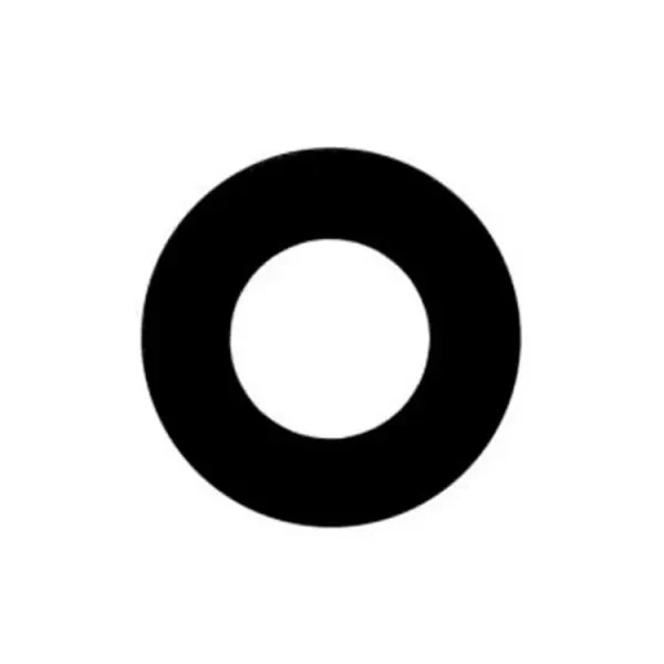 Скло камери Apple iPhone XR без рамки (PRC) Black, фото 1