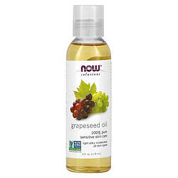 Олія для тіла NOW Solutions Grapeseed Oil, 118 мл