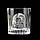 Набір для віскі "Козаки" - 6 кришталевих склянок зі срібними накладками, козацька історія Гранд Презент GPB6KOZ2XS, фото 5