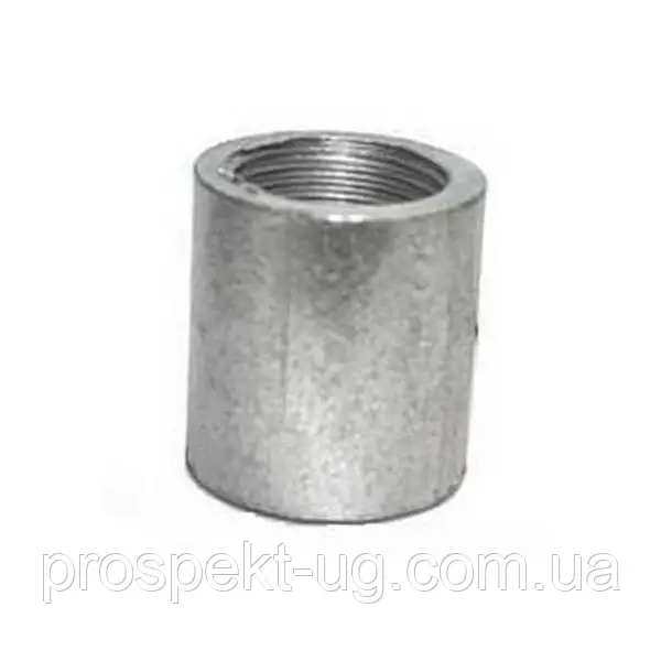 Муфта сталева оцинкована Ду100 (4") ВР, фото 1