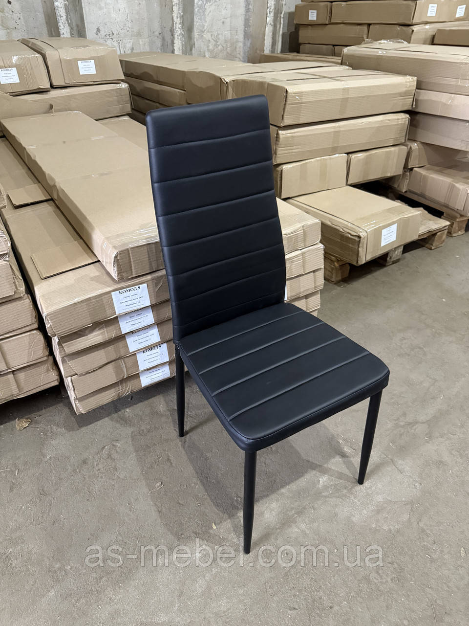 Стілець Сицилія колір чорний, фото 1