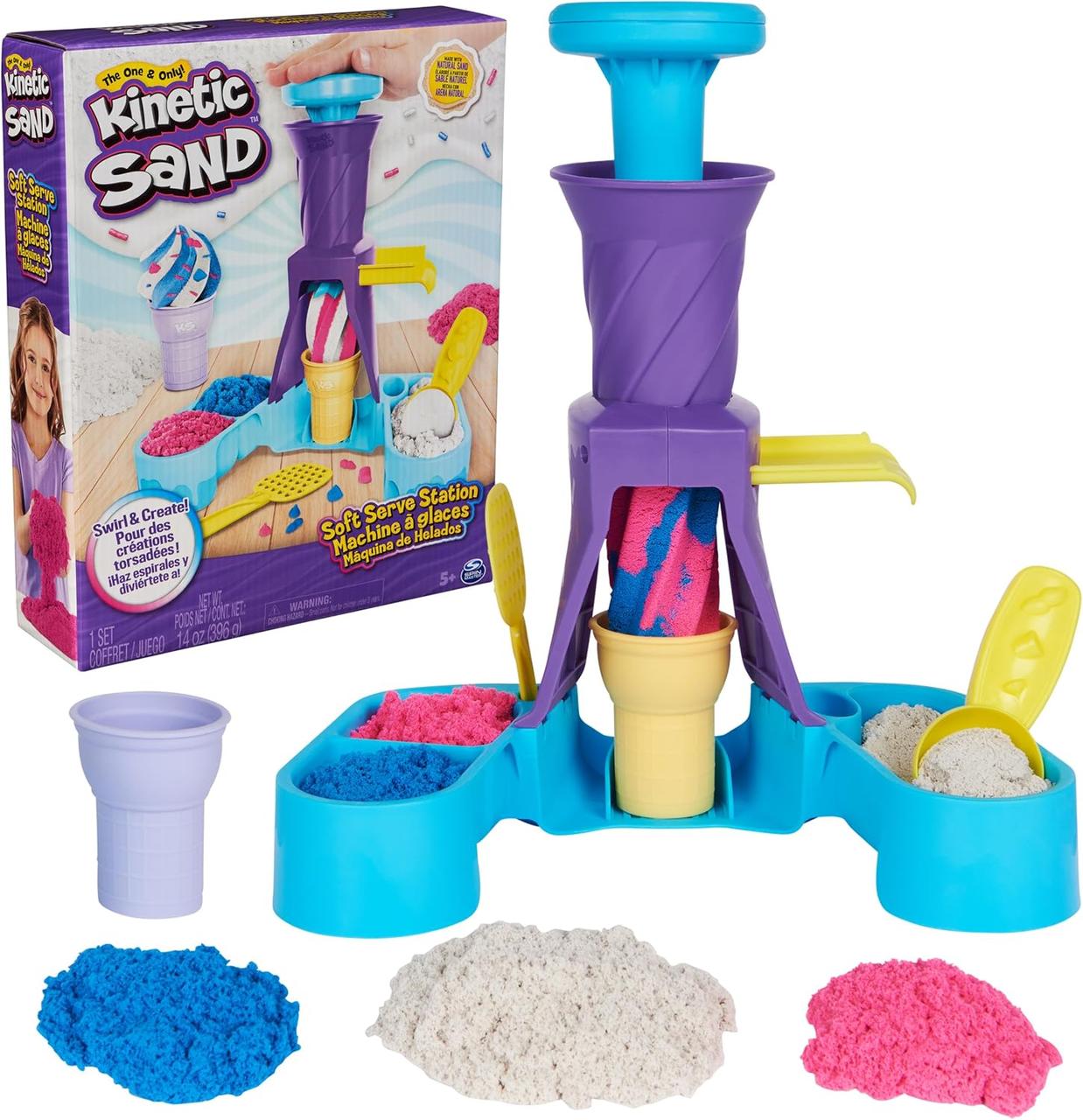 Набір кінетичного піску Spin Master Beach Sand Kinetic Sand 6068385/20144685
