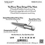 Струны DR LH-9 Tite-Fit Nickel Plated Electric Guitar Strings Light Heavy 9-46, фото 2
