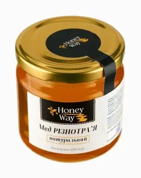 Мед різнотрав’я 250г
