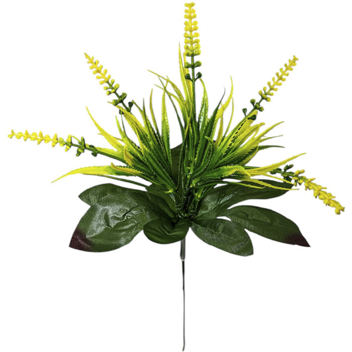 Штучні квіти букет верес пластиковий, 29см, фото 1
