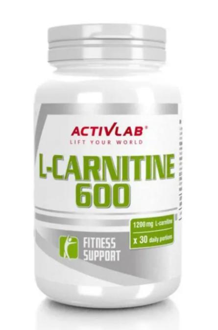 Карнітин  Activlab L-CARNITINE  600  60 капсул, фото 1