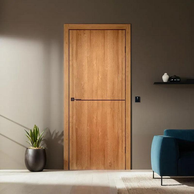 Двері міжкімнатні KDF Titan дуб gold глухе