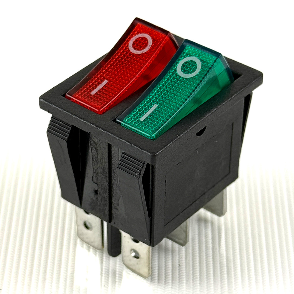 Кнопка вимкнення для дитячого електромобіля 6 контактів, фото 1