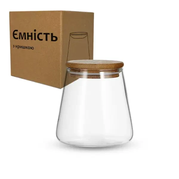 Ємність з кришкою 650 мл, фото 1