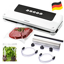 Вакууматор SilverCrest SV 125 C7 White (125 Вт, режими Wet і Soft, рулон плівки, Німеччина)