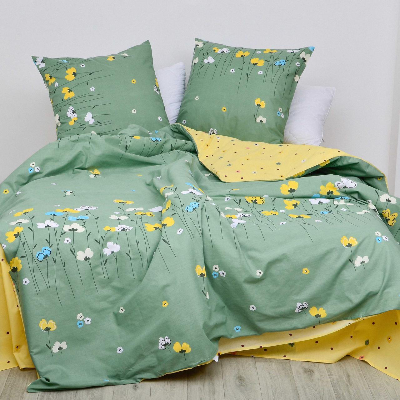 Постільна білизна Isleep Viluta ранфорс - 21142 двоспальне, фото 1