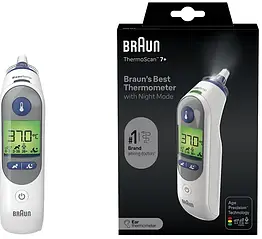 Braun ThermoScan 7+ IRT6525 White Дитячий вушний термометр