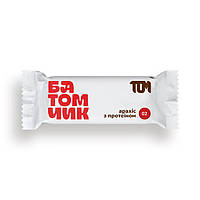 TOM peanut butter Батомчик арахіс з протеїном (45 g)
