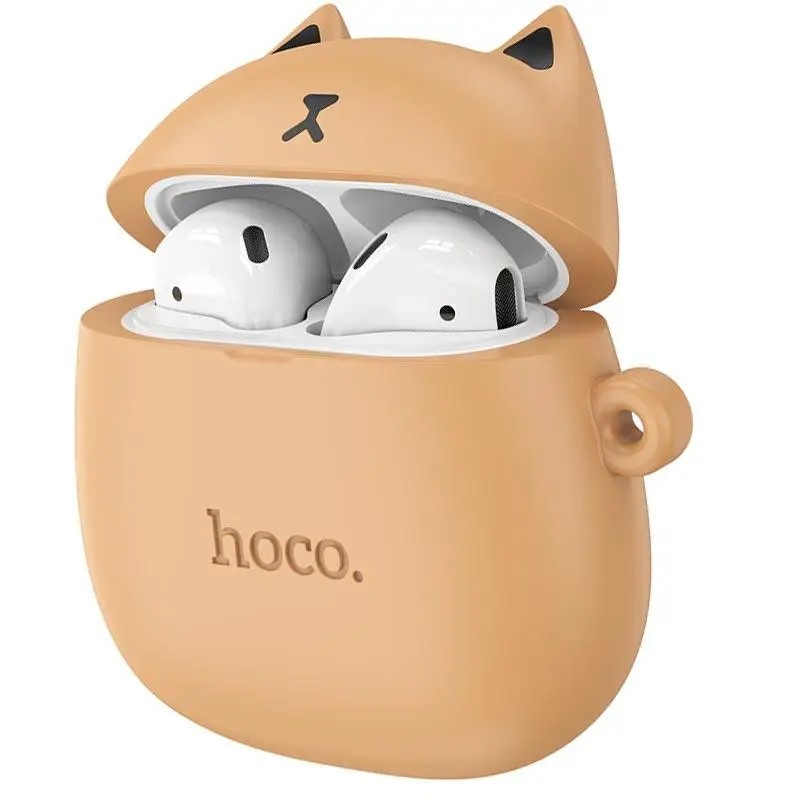 Бездротові навушники HOCO EW45 True wireless stereo headset Caramel Cat, фото 1