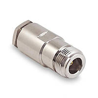 Роз'єм N type Male (мама, гніздо) різьбовий на кабель RG-8 RG-213 LMR400 SYV-50-7 7D-FB 8D-FB, зручний монтаж