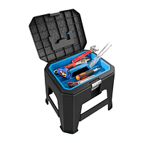 Ящик для інструменту 355*415*h343мм Табурет з відділами ELIF, фото 3