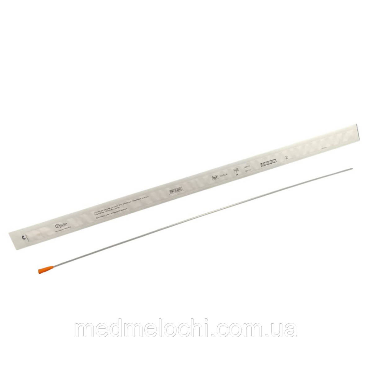 Катетер уретральний Tisson Medical для собак 8FG  2.6x500 мм. Оранжевий
