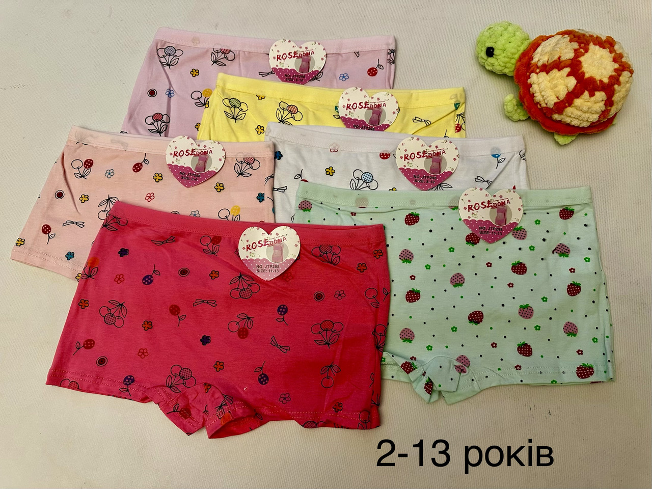 Дитячі трусики на дівчинку, труси шортики