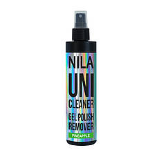 Uni Cleaner для зняття гель-лаку, лаку, акрилу Nila 250 ml (аромати: манго, ананас)