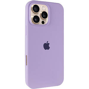 Чохол Silicone Case Full Protective (AA) для Apple iPhone 16 Pro Max (6.9") Бузковий / Lilac