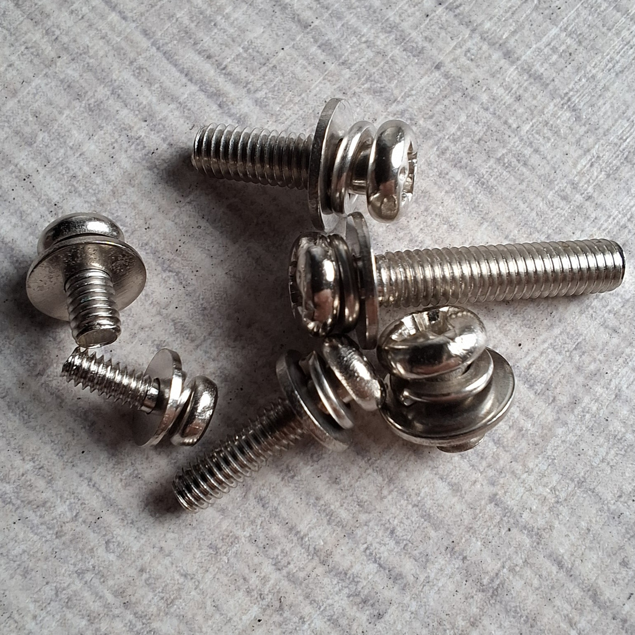 Гвинт з шайбою та гровером М3×20 мм, набір 50 шт