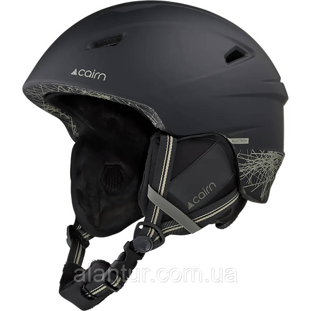 Cairn шлем Electron Graphic mat black-khaki 57-58, фото 1