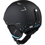 Cairn шлем Android Graphic Jr mat black-game 48-50, фото 2