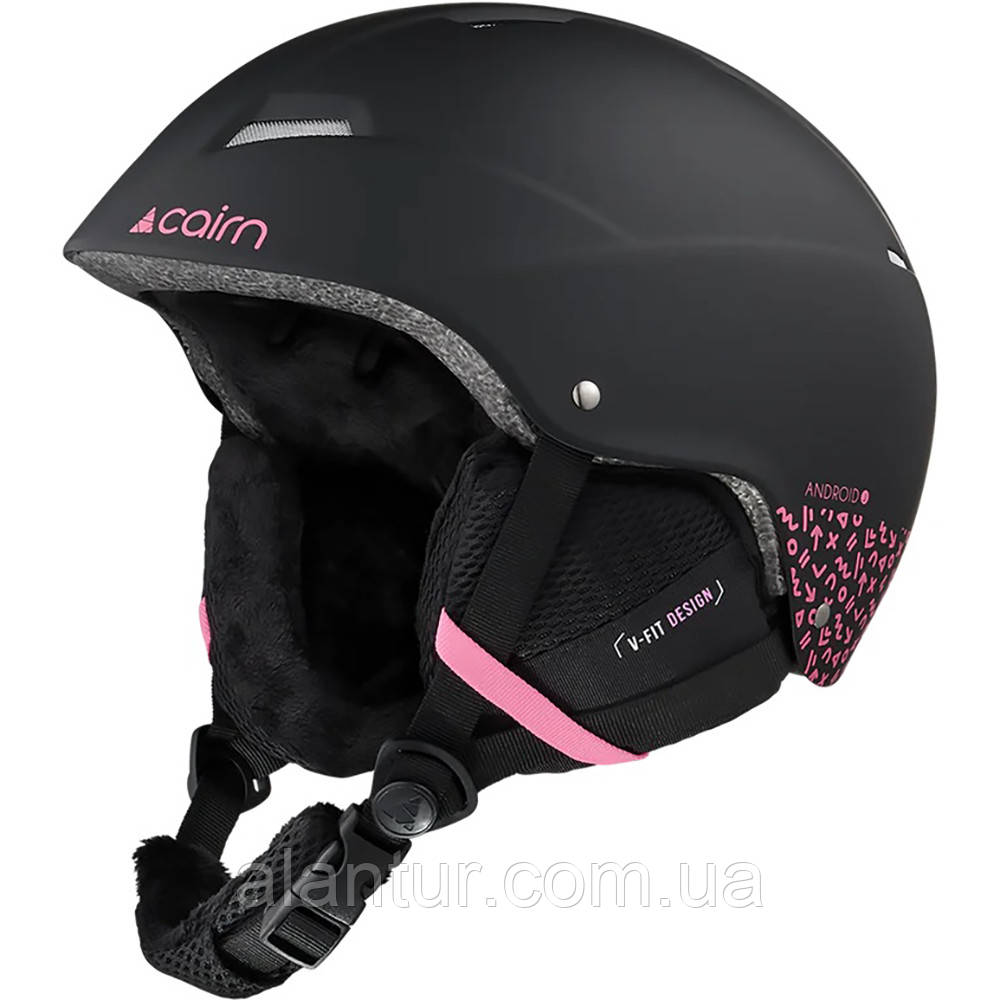 Cairn шлем Android Graphic Jr mat black-pink 54-56, фото 1