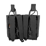 2 SGL Mag Pouch BEL MKI підсумок під 2 магазина АК (Black), фото 2