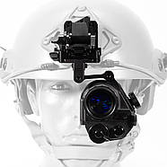 Ріг (Маунт) UDAPT F25 на шолом для ПНБ | Кріплення Dovetail, фото 7