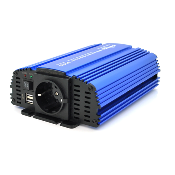 Інвертор напруги Tommatech MS-600 24V/220V 600W з апроксимованою синусоїдою, фото 1