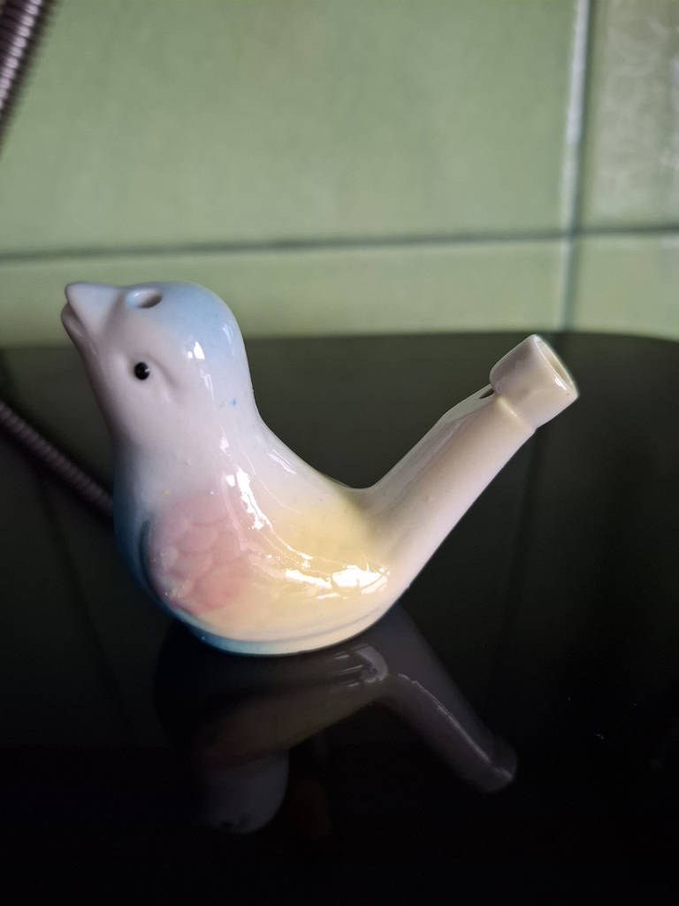 Звистулька керамічна "Соловей" (6,5х8х3,5 см) - фото покупців 1