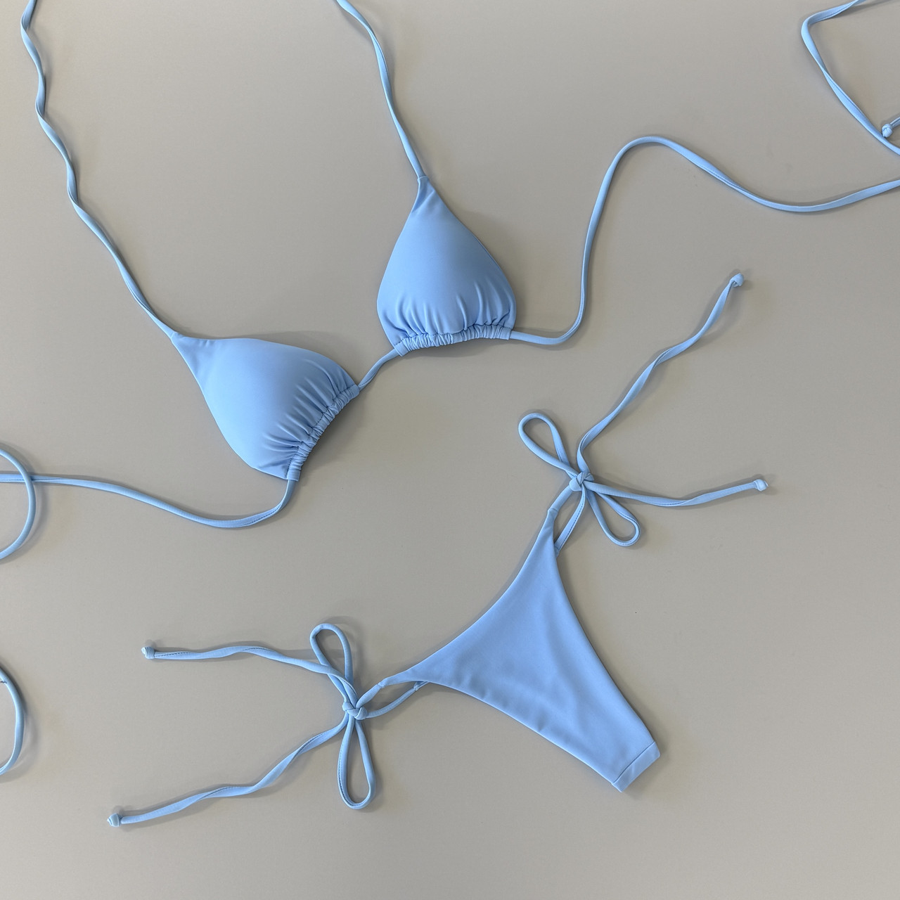 Купальник жіночий бікіні Chile блакитний, фото 1