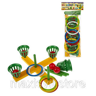 Детская игра для улицы Кольцеброс 1-075, 22 детали | Maxisvit