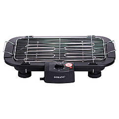 Електрогриль  з термостатом 2000 Вт Sokany SK-273BG