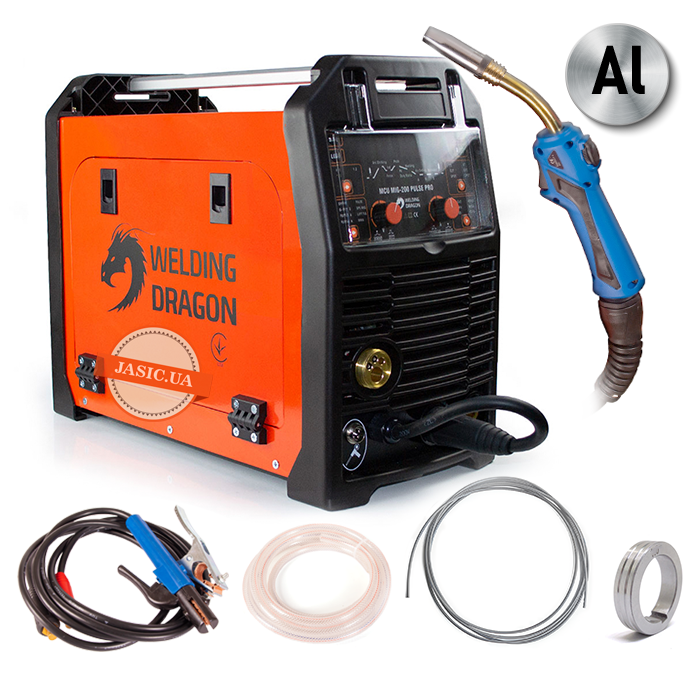 Напівавтомат зварювальний Welding Dragon MCU MIG-200 PULSE PRO