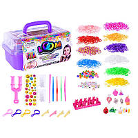 Набір бісеру для виготовлення креативних аксесуарів 16204(Violet) | Maxisvit