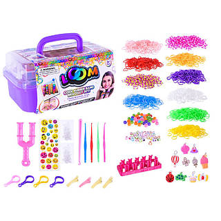 Набір бісеру для виготовлення креативних аксесуарів 16204(Violet) | Maxisvit