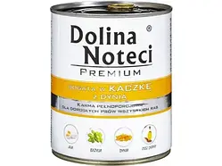 Консерва для собак Dolina Noteci PREMIUM (Доліна Нотечі) з качкою та гарбузом, 800 г