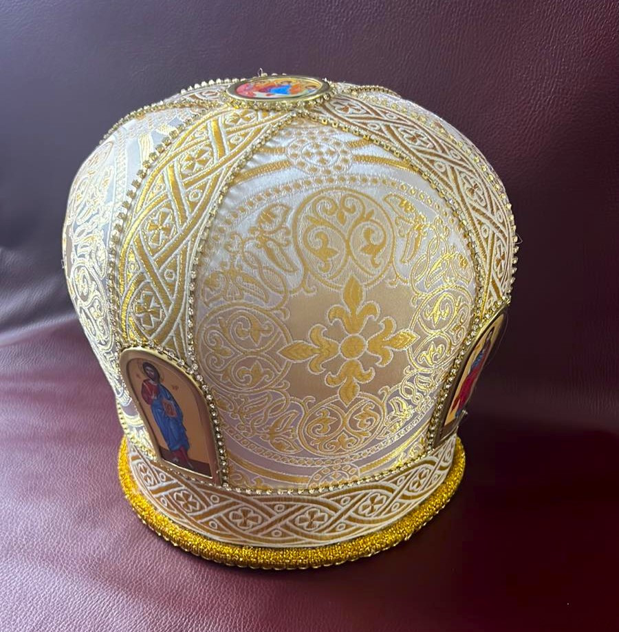 Митра для священнослужителя ручної роботи, фото 1