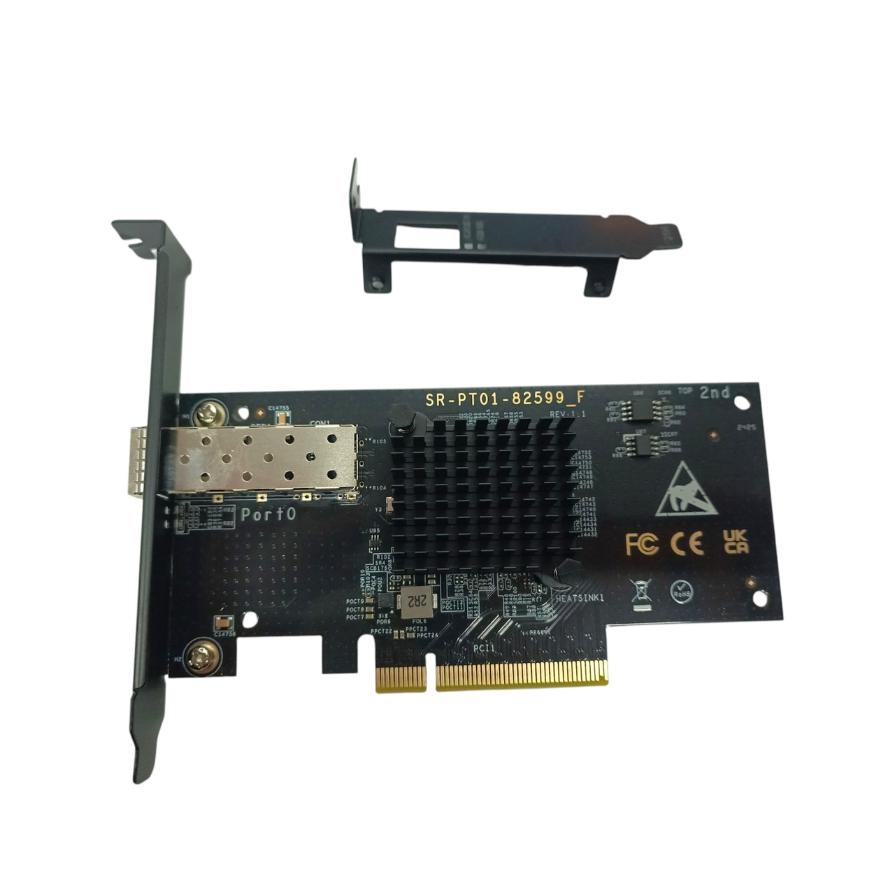 Мережевий адаптер GiGaPlus PCI-e Ethernet, фото 1