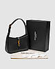 💎 Yves Saint Laurent Hobo Le 5 A 7 Leather Shoulder Bag in Black 24 х 14 х 6.5 см, фото 4