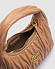 💎 Miu Miu Wander Matelassé Nappa Leather Mini Hobo Bag Beige 20 х 24 х 7 см, фото 3