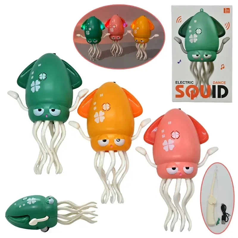Інтерактивна іграшка "Танцюючий восьминіг, Танцюючий кальмар", Dancing Octopus, фото 1