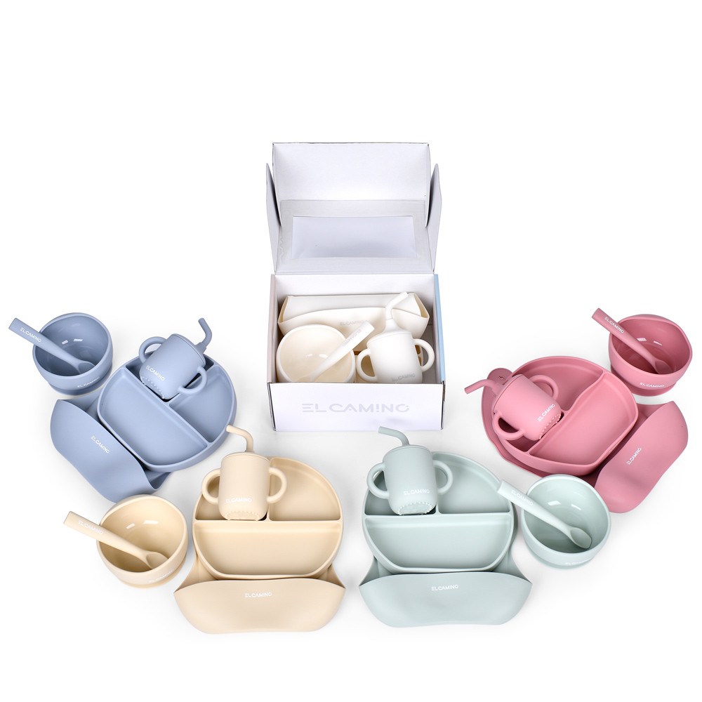 Набор силиконовой посуды EL CAMINO 5 предметов в коробке, 5 цветов ME 1172-1 Mix, фото 1