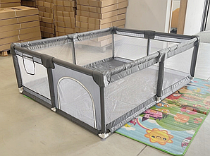 Манеж дитячий 150х180 см із ручками та 50 м'ячами Harmony